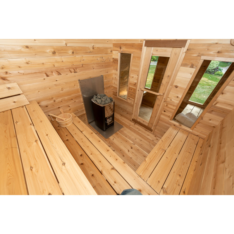 CT Georgian Cabin Sauna with Change room