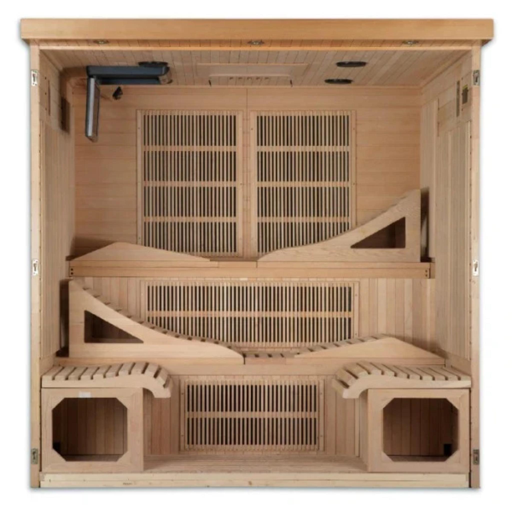 Golden Designs Monaco Near Zero EMF Far IR Sauna (GDI-6996-01 Elite)