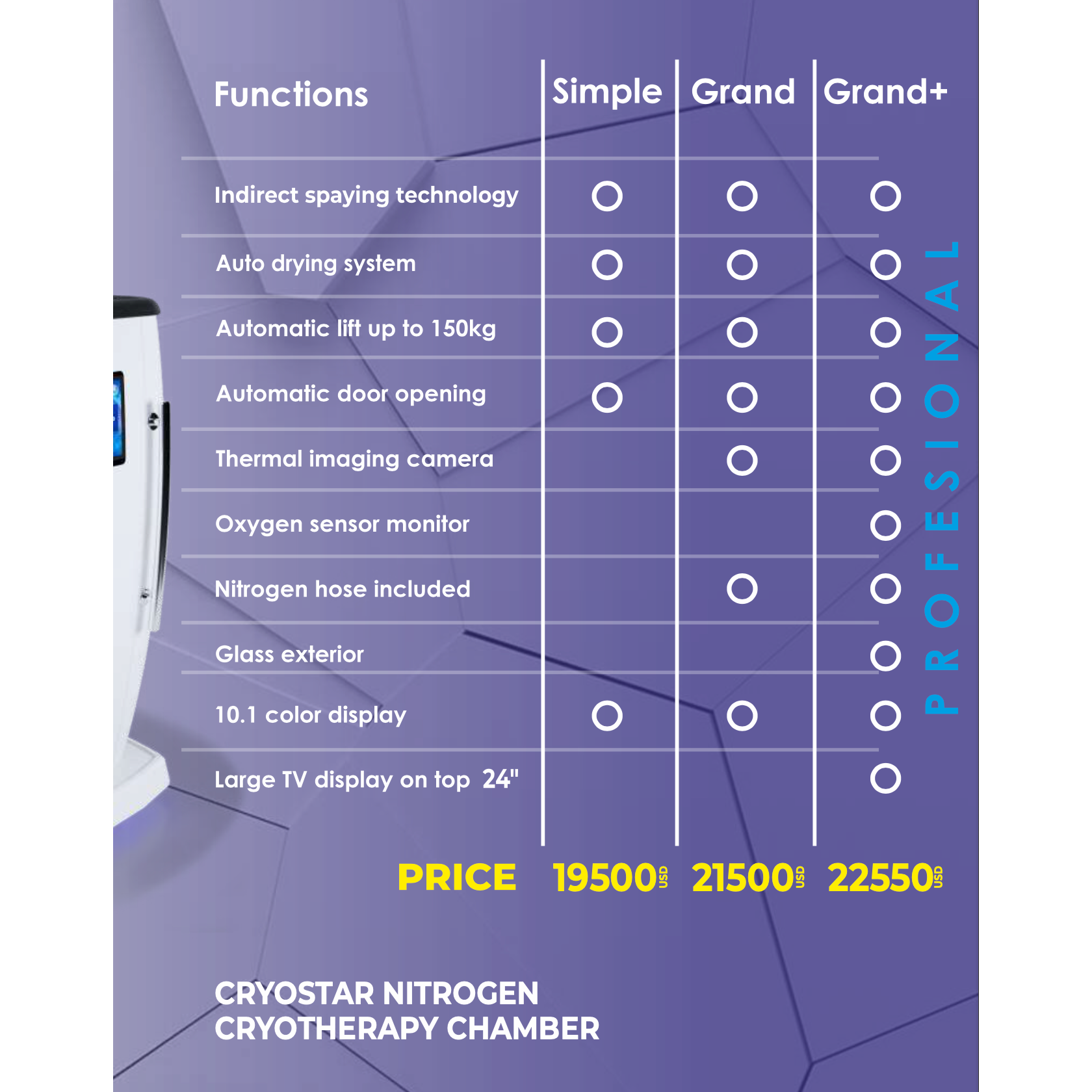 Cryostar Nitrogen Cryo Chamber
