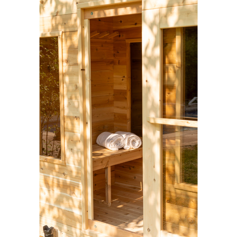 CT Georgian Cabin Sauna with Change room