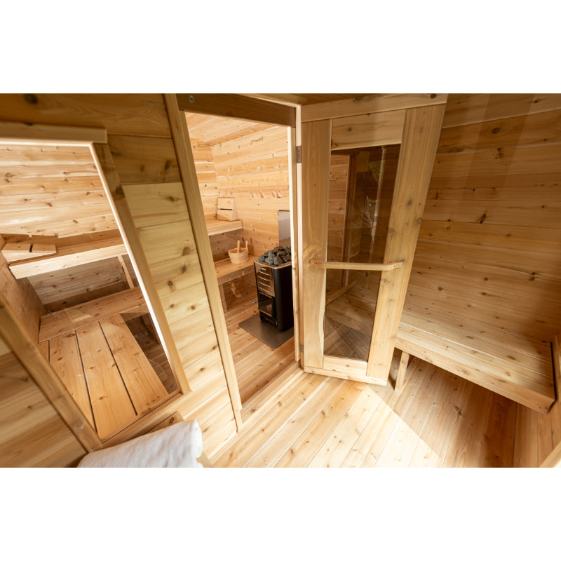CT Georgian Cabin Sauna with Change room