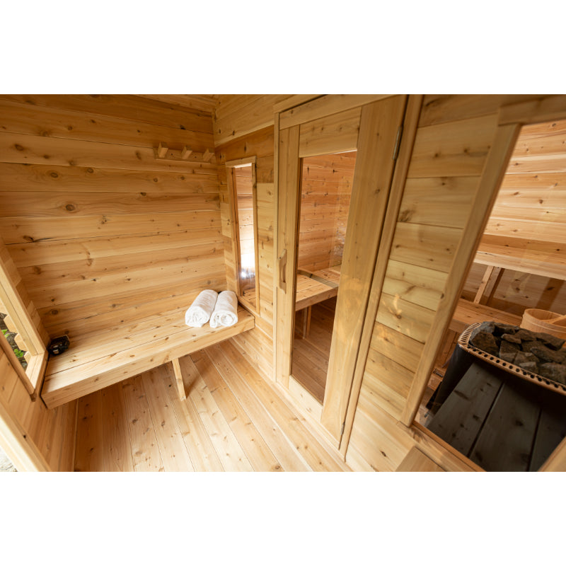 CT Georgian Cabin Sauna with Change room