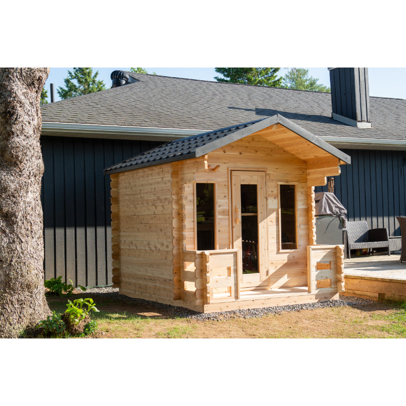CT Georgian Cabin Sauna with Porch