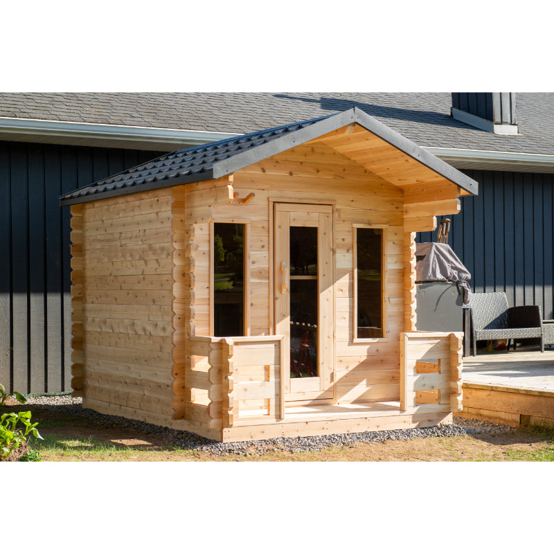 CT Georgian Cabin Sauna with Porch