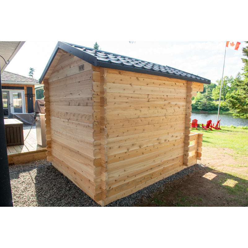 CT Georgian Cabin Sauna with Porch