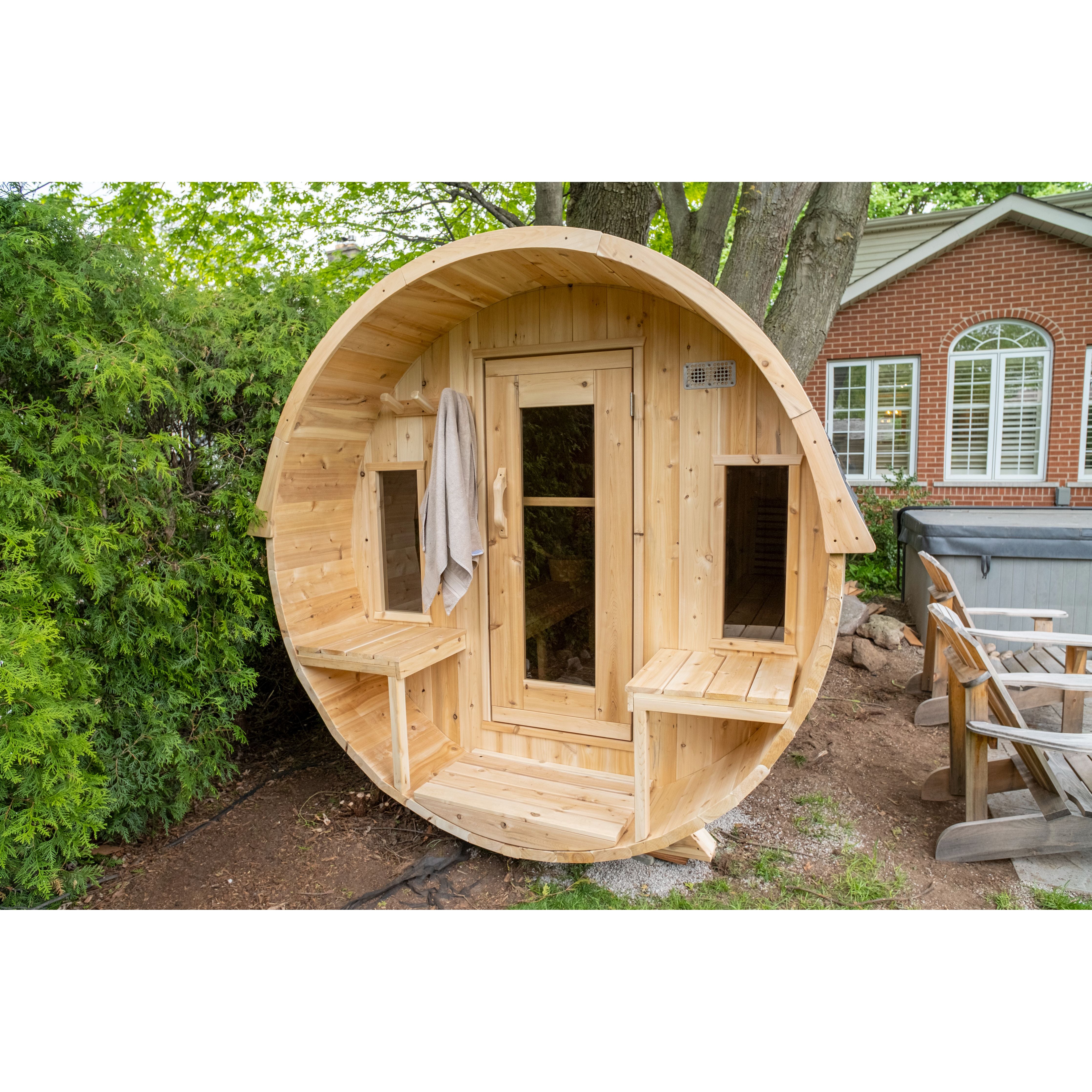 CT Tranquility Barrel Sauna