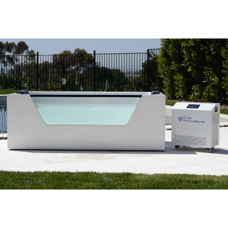 Cryo Innovations Acrylic Window tub + Chiller